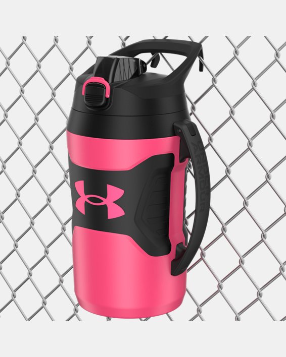 UA Playmaker Jug 64 oz. Water Bottle, Pink, pdpMainDesktop image number 6